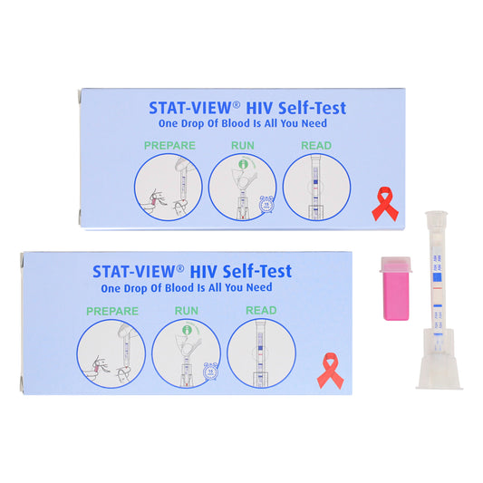 2 x STAT-VIEW HIV Self-Test (Previously known as SURE CHECK HIV Self-Test)