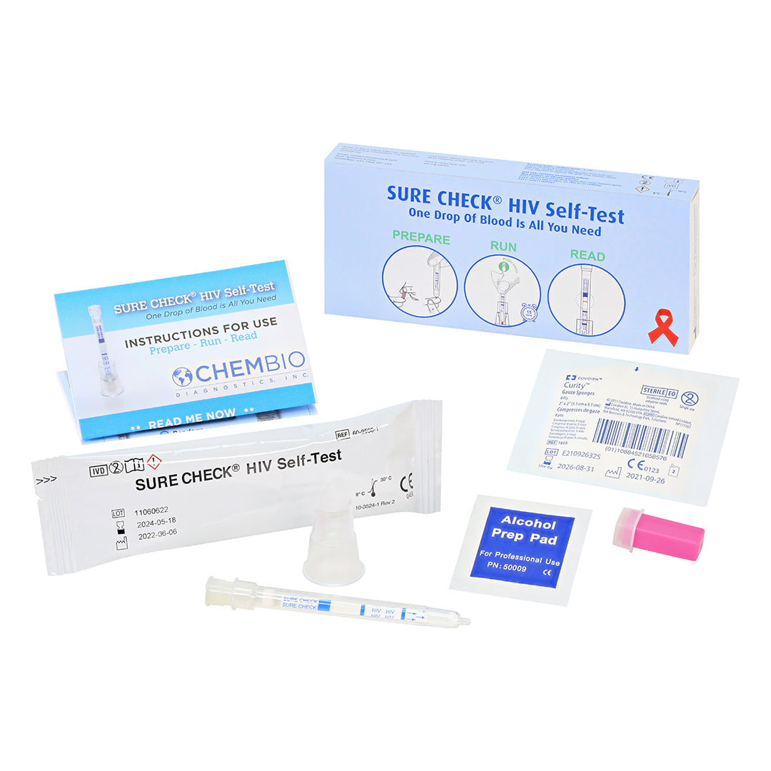 10 x SURE CHECK HIV Self Test