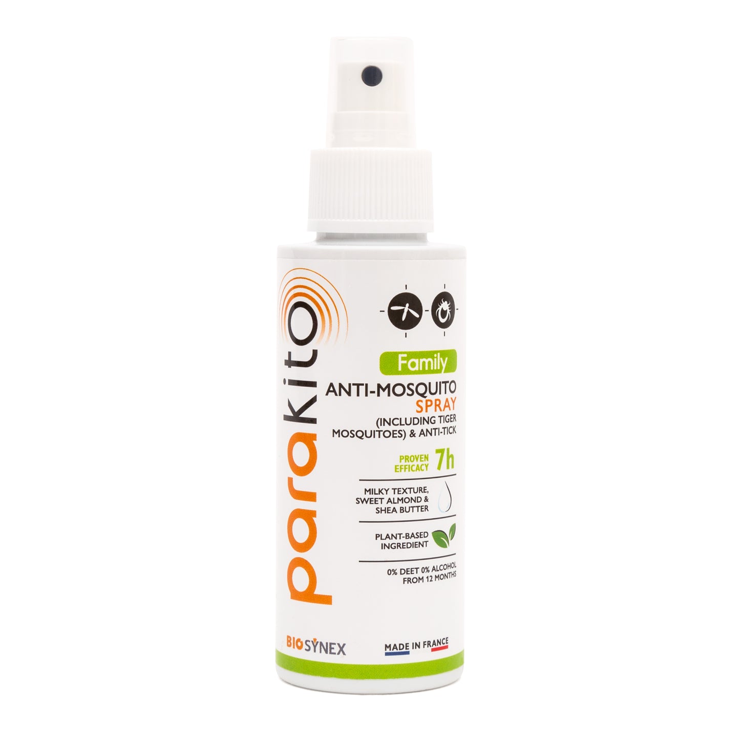 Parakito Anti-mosquito spray (Including Tiger Mosquitos) & Anti-tick