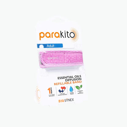 PARAKITO Bracelet Anti MosquIito Refillable (Adult size)